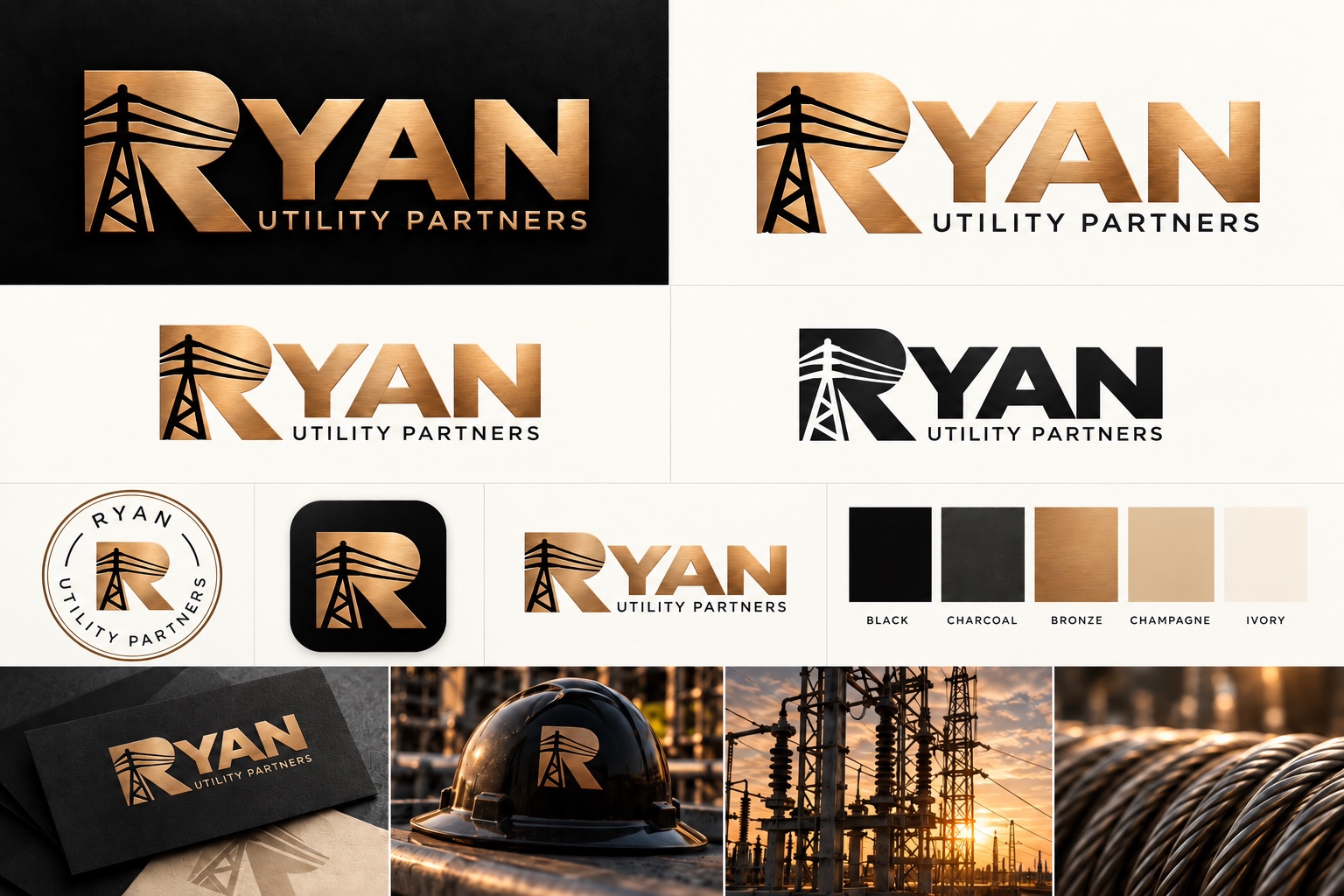 Ryan Utility Partners circular brand seal